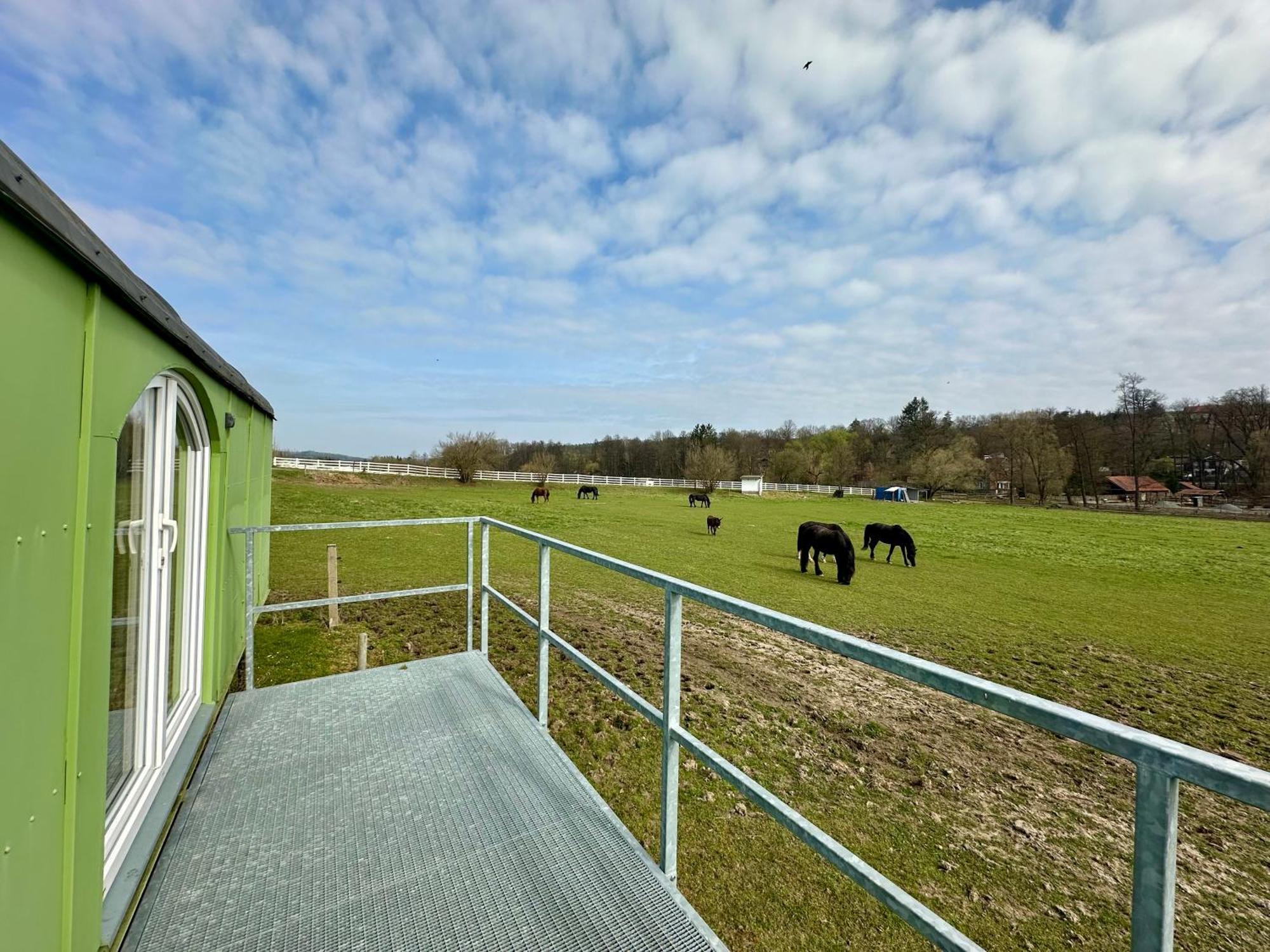 Hotel Glamping MARINGOTKA - malebný ladův kraj Stribrna Skalice Exteriér fotografie